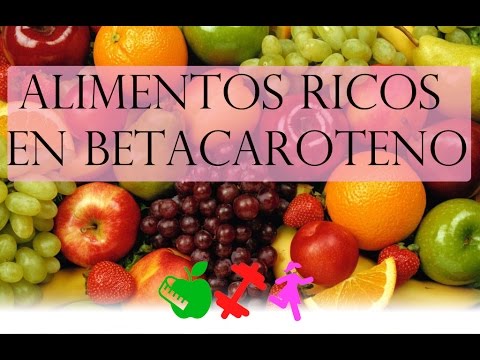 Alimentos ricos en betacaroteno /DGS/ Sofia